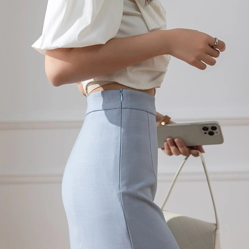 Vrouwen Slim Fit Mermaid Rok
