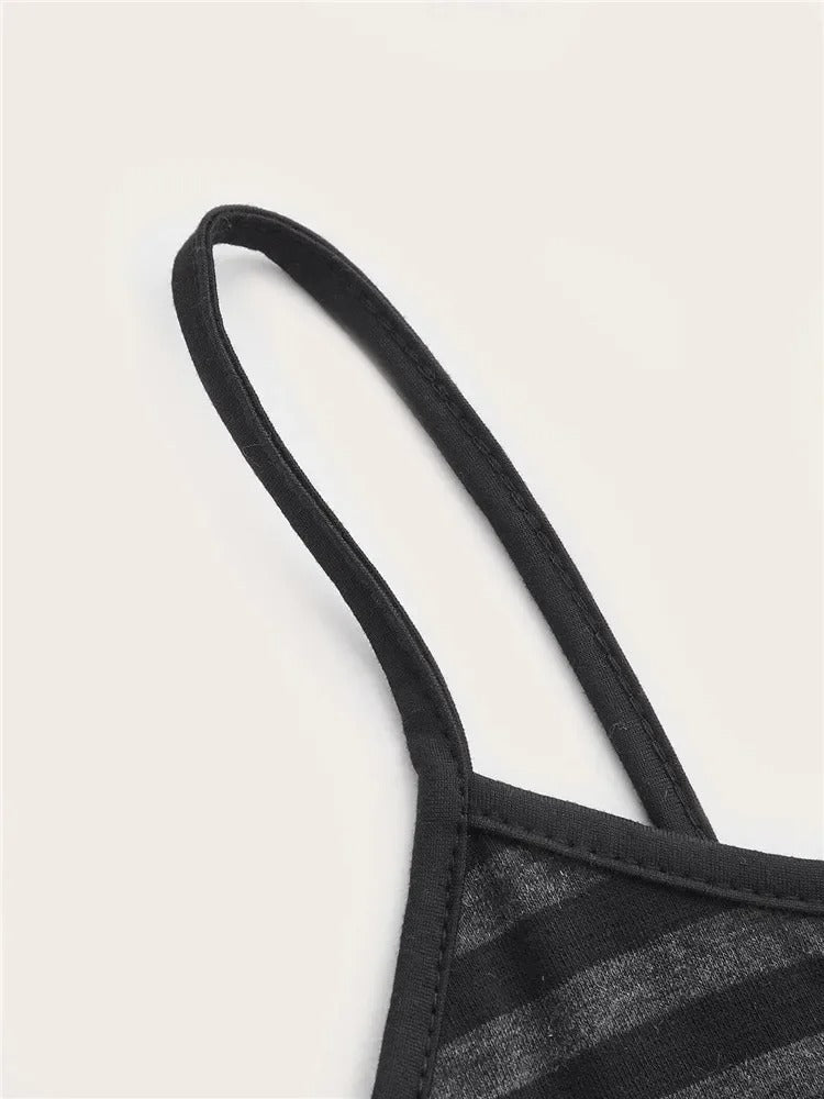 Spaghettibandjes crop top voor dames