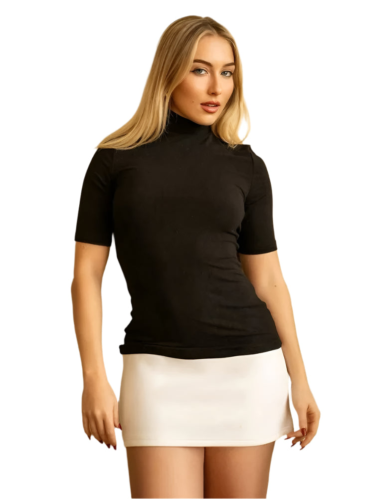 Dames Contrast Patchwork Bodycon Mini Jurk