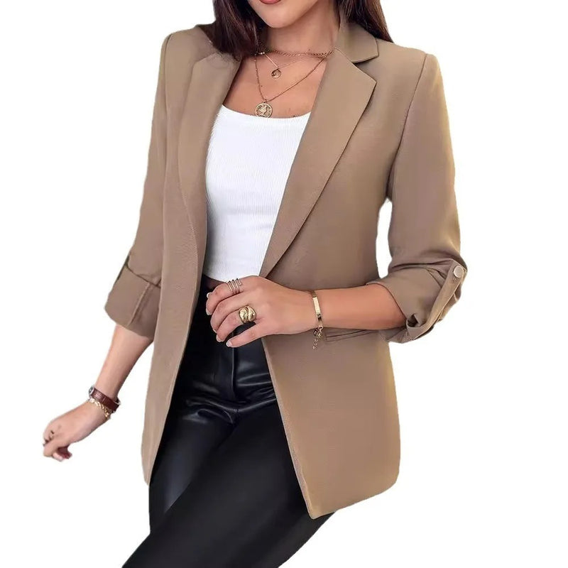 Dames Slim Cardigan Blazer