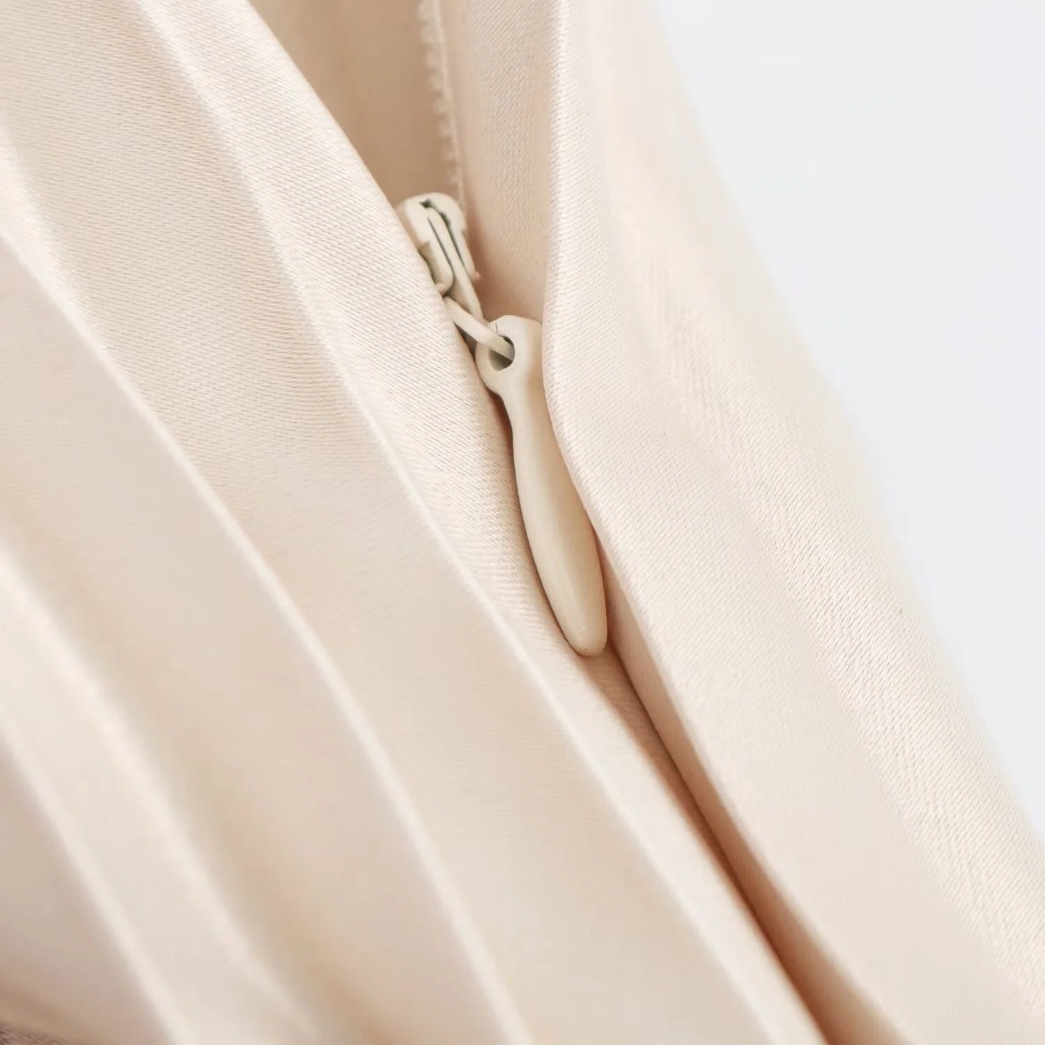 Vrouwen Hoge Taille Geplooide Elastische Rok