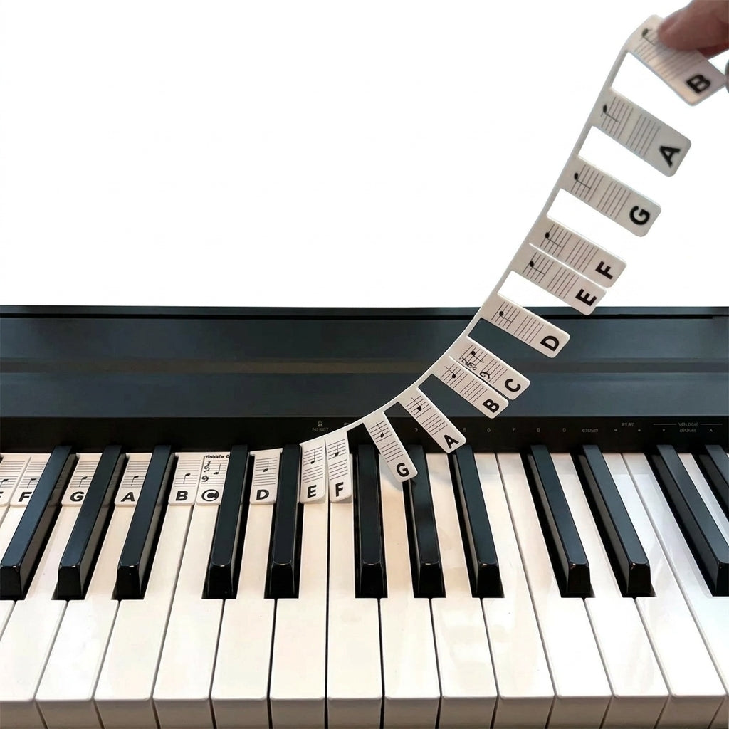 Piano Nootlabels voor Beginners