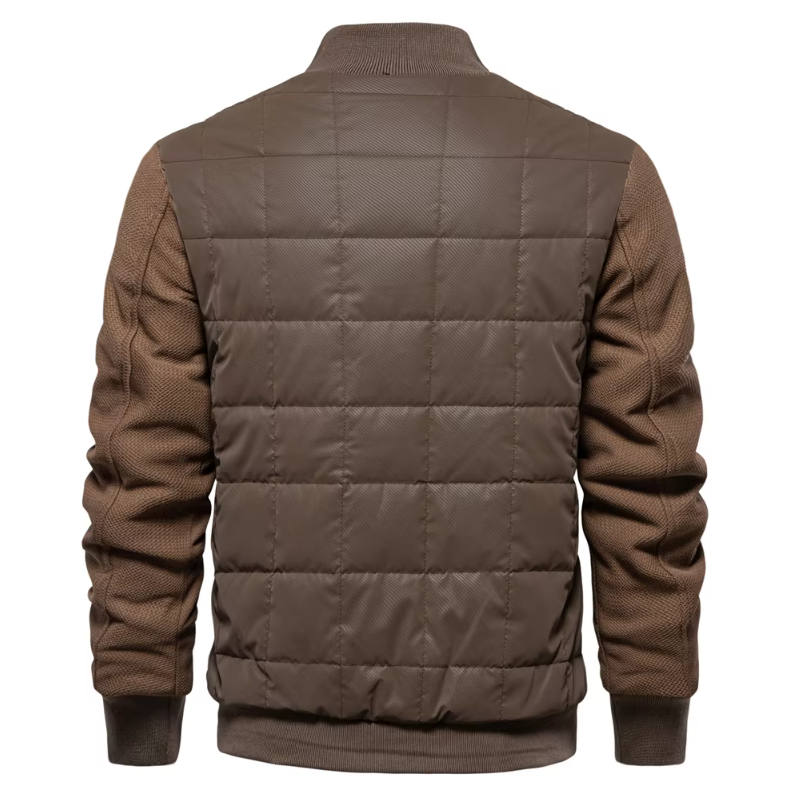 Casual herenjack met dikke fleece