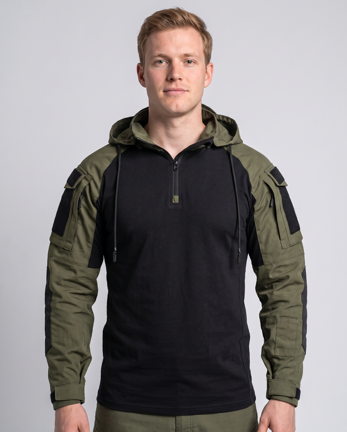 Heren Camo Jack met Functionele Ontwerpen