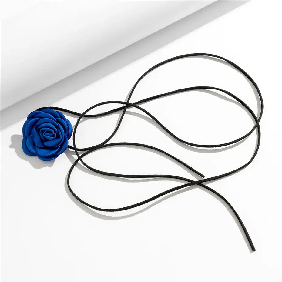 Romantische Gotische Rozen Choker