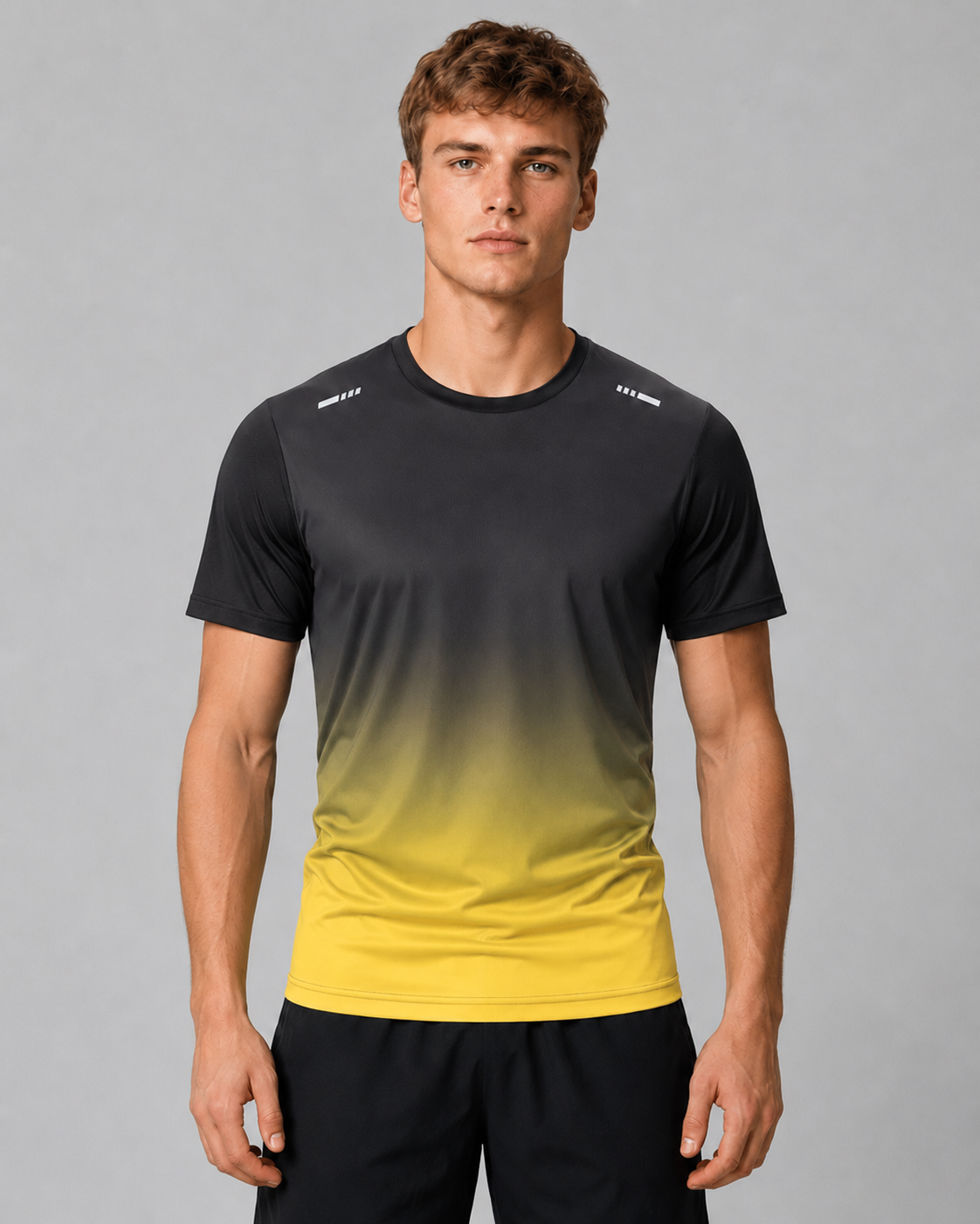 Sneldrogend Gradiënt-t-shirt Voor Heren