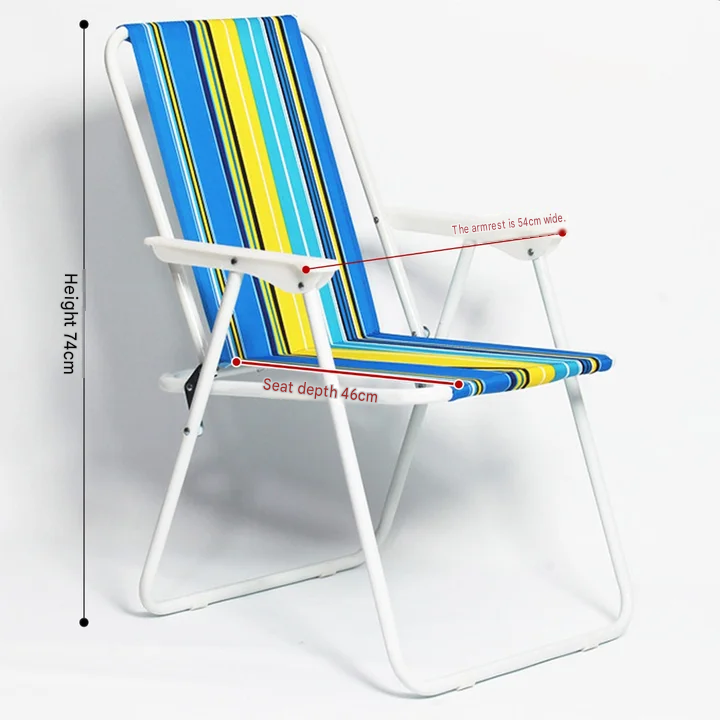 Unisex Loungestoel Buiten Draagbaar en Comfortabel voor Tuin en Camping