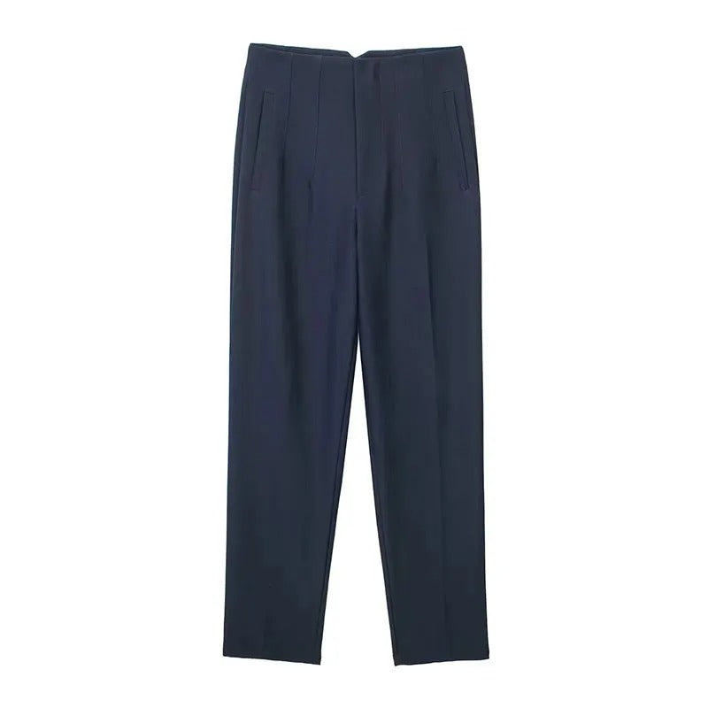 Dames hoge taille potloodbroek