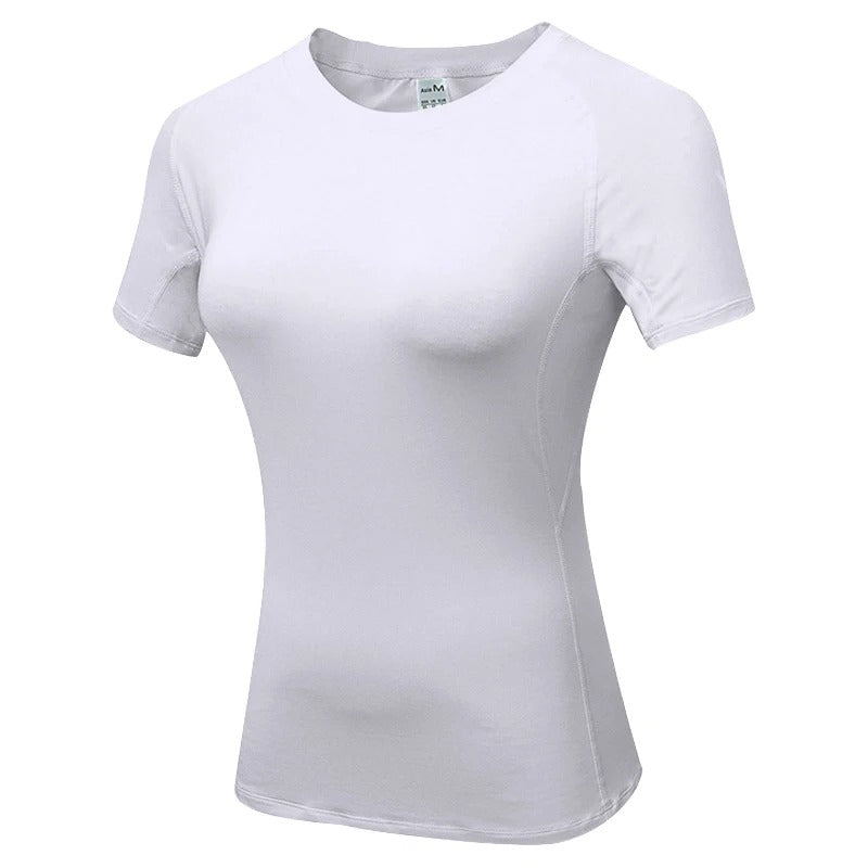Dames Compressie Workout Shirt
