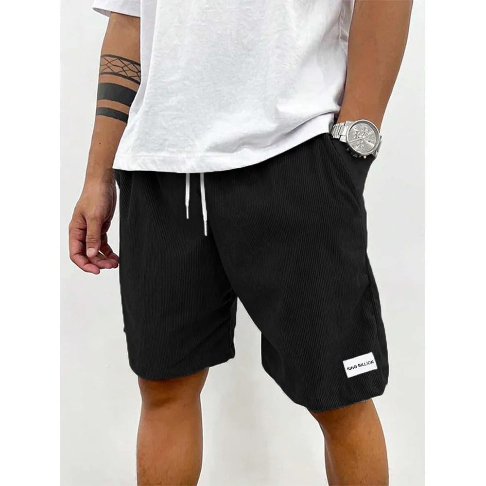Heren corduroy casual korte broek