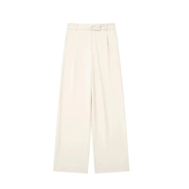 Baggy broek met hoge taille voor dames