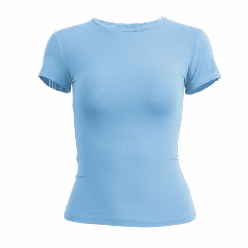 Dames Sportief Slim Fit T-shirt