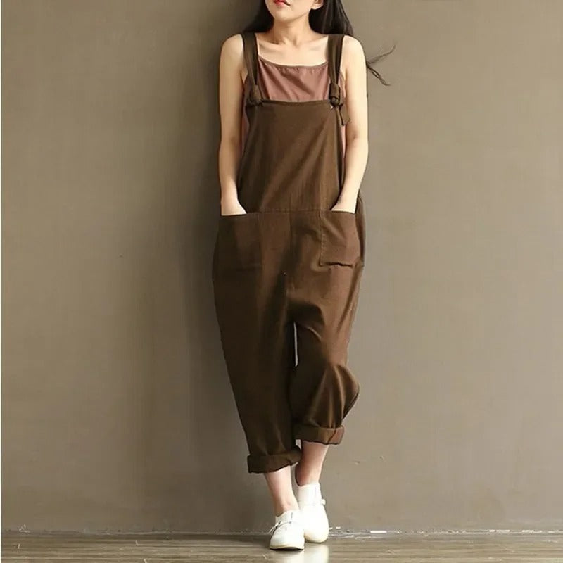 Losse casual harem jumpsuit voor dames