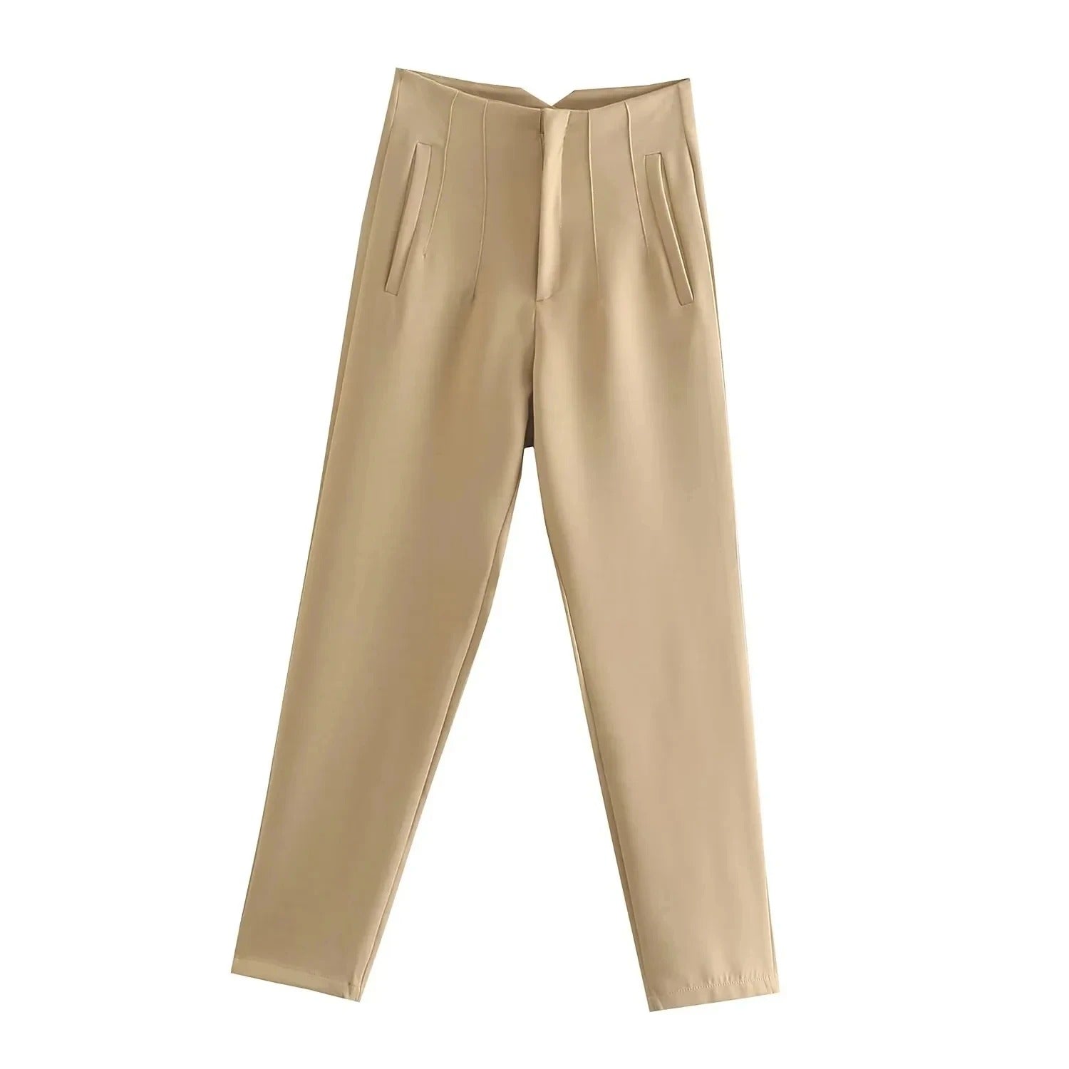 Dames hoge taille potloodbroek