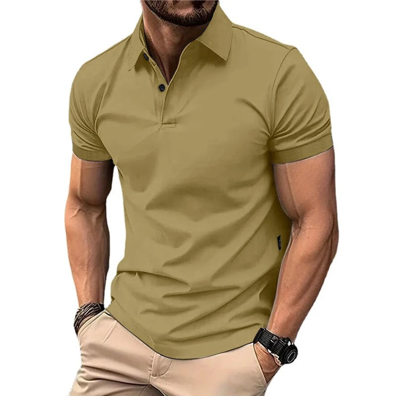 Lichtgewicht casual poloshirt voor heren