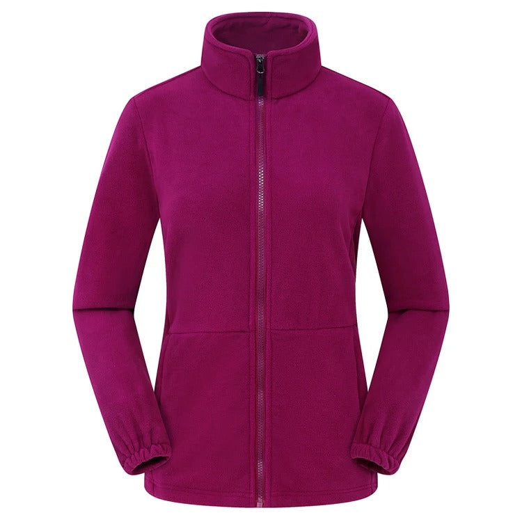 Thermische dames fleece wandeljas