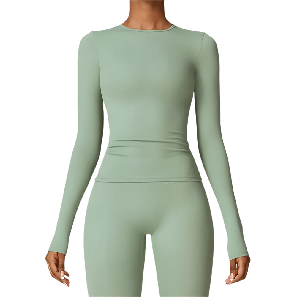 Dames Dry Fit Yoga Shirt