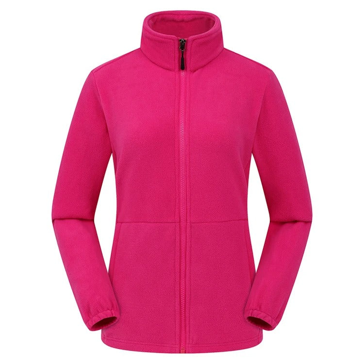 Thermische dames fleece wandeljas