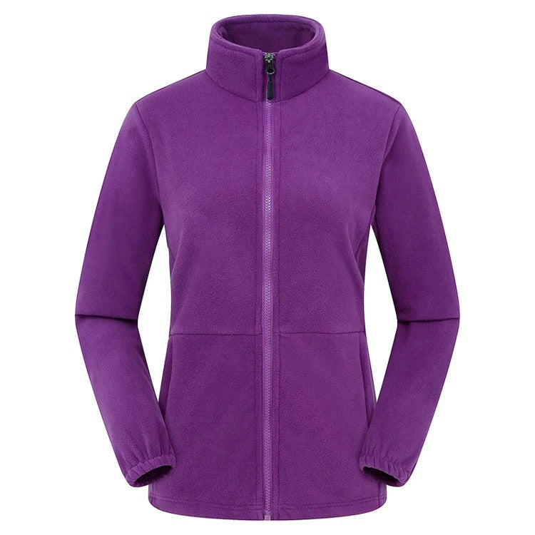 Thermische dames fleece wandeljas