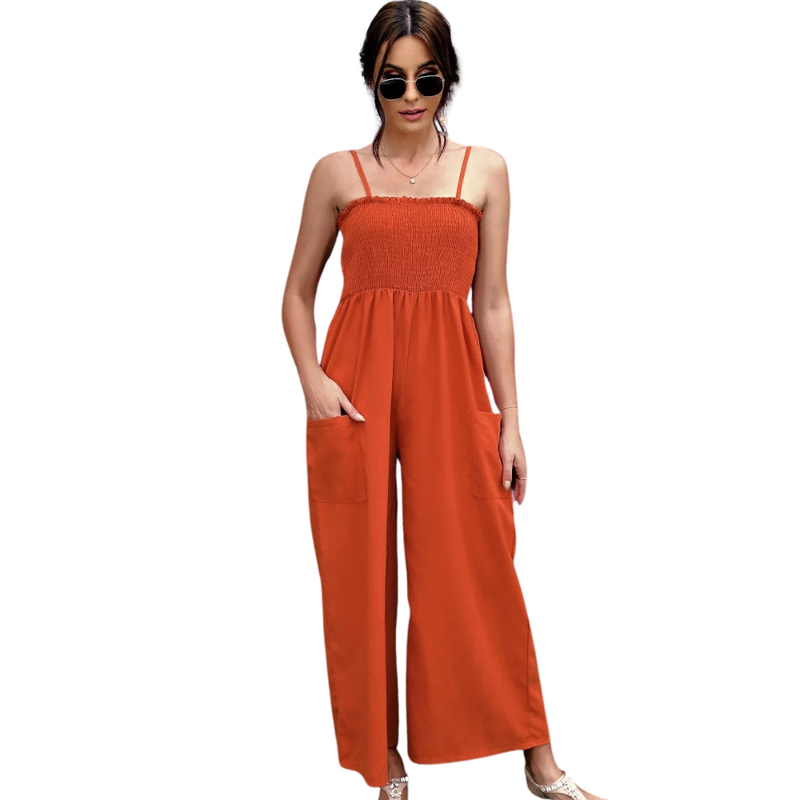 Dames Vintage Spaghetti Romper