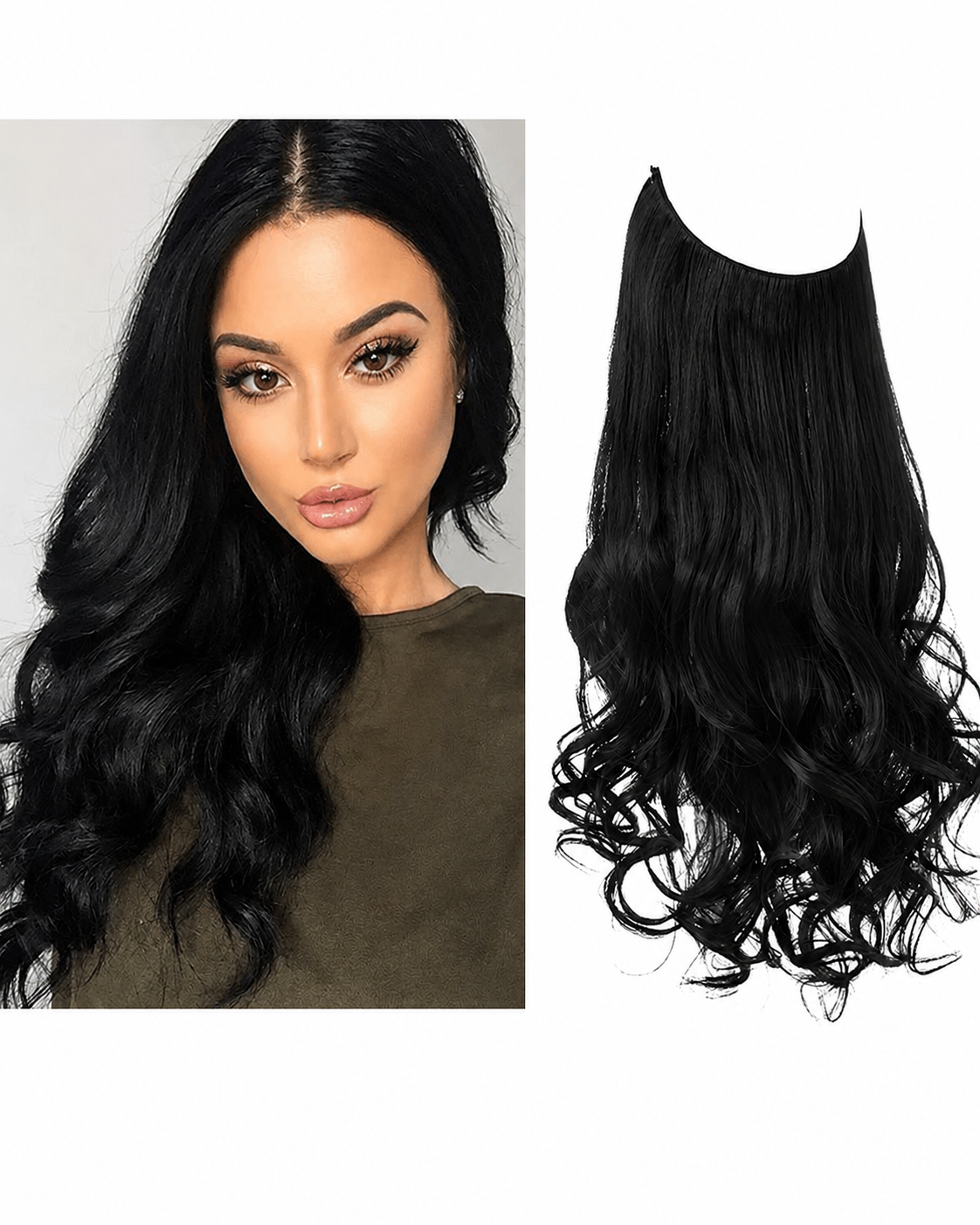Vrouwen Haaraccessoire Onzichtbare Haarlokken