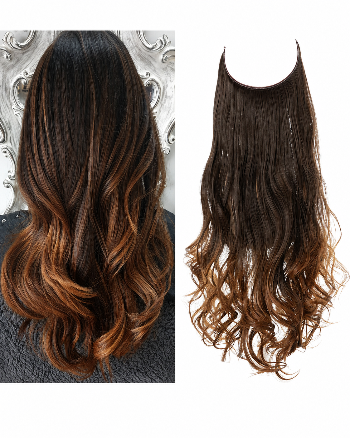 Vrouwen Haaraccessoire Onzichtbare Haarlokken