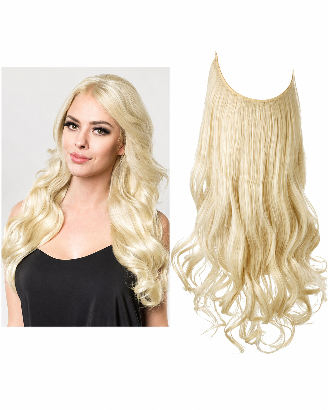 Vrouwen Haaraccessoire Onzichtbare Haarlokken