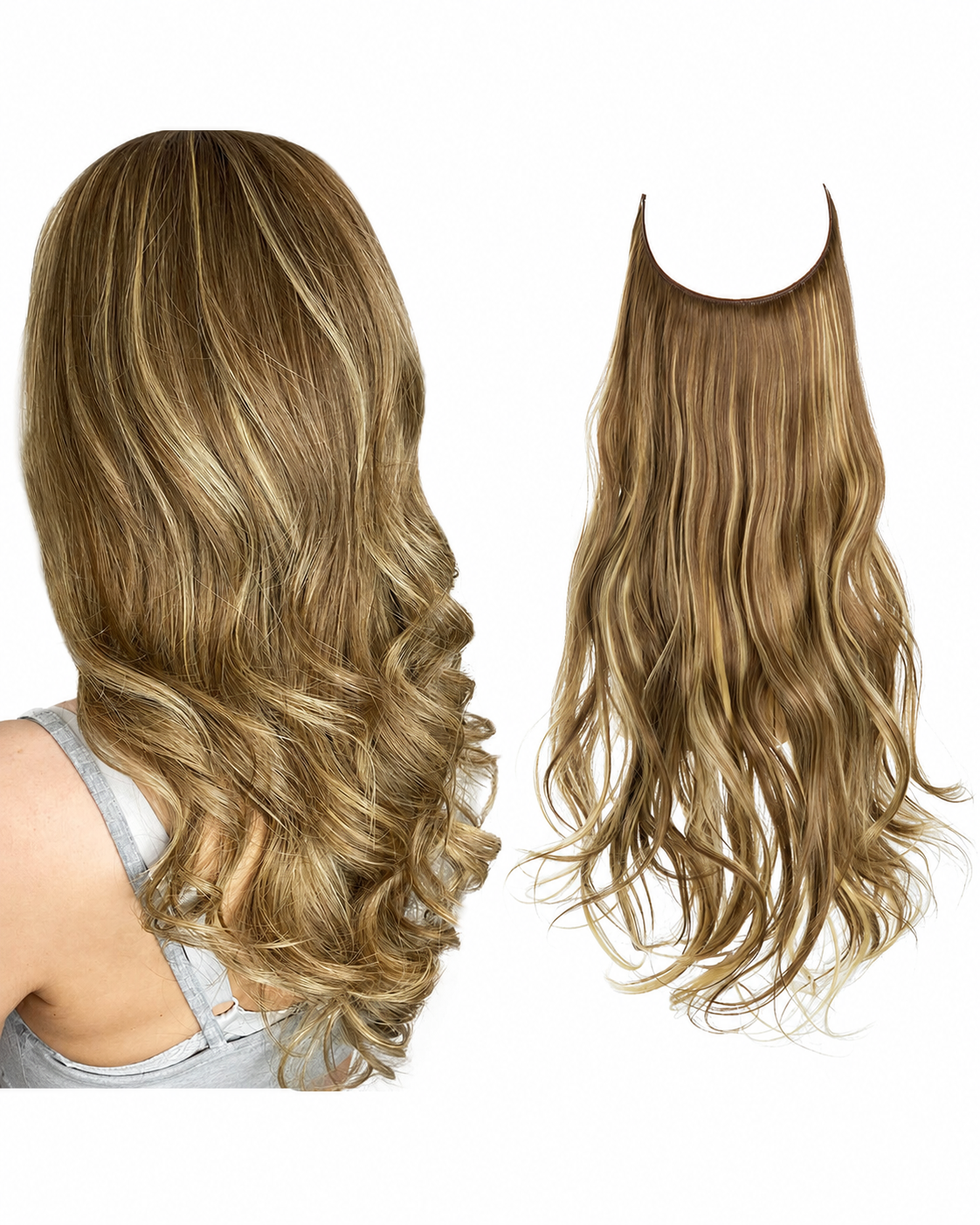 Vrouwen Haaraccessoire Onzichtbare Haarlokken