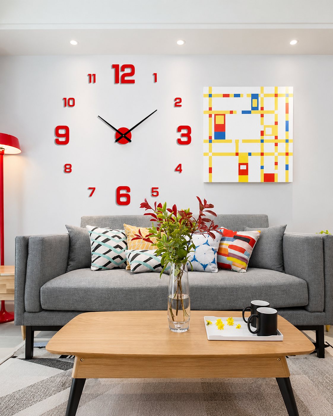 Wandklok met Creatief Design