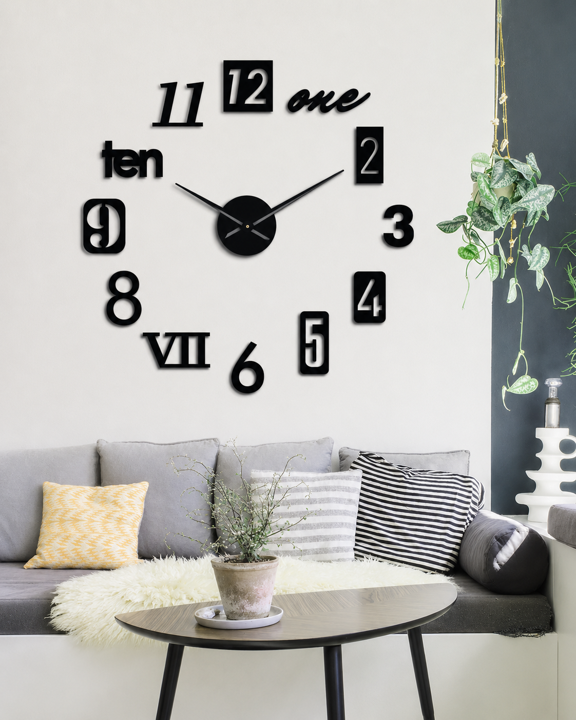 Wandklok met Creatief Design