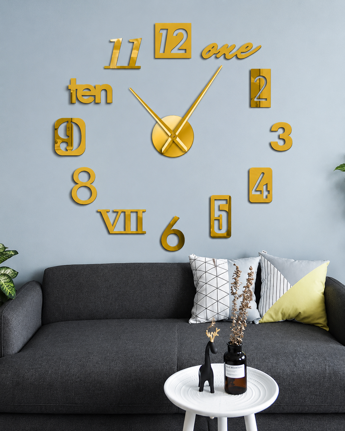 Wandklok met Creatief Design
