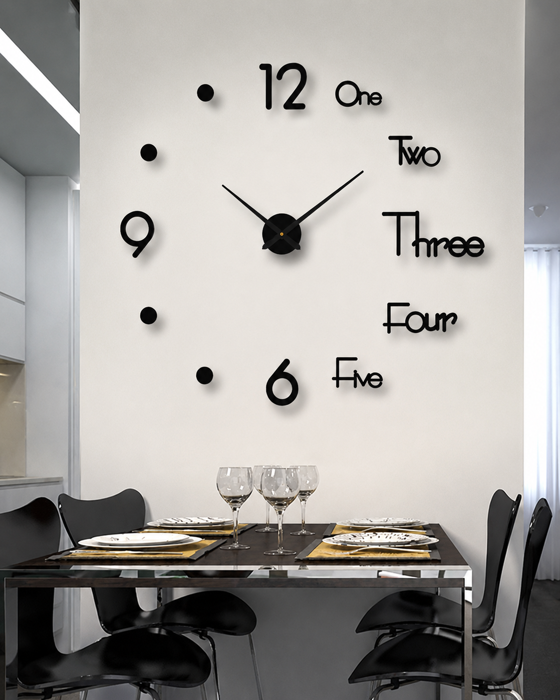 Wandklok met Creatief Design