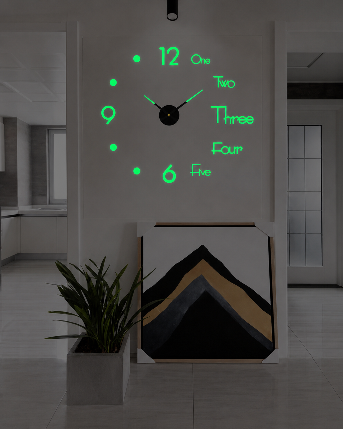 Wandklok met Creatief Design