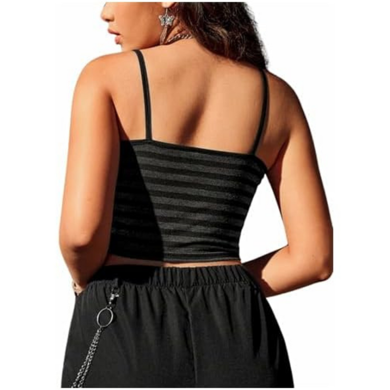 Spaghettibandjes crop top voor dames