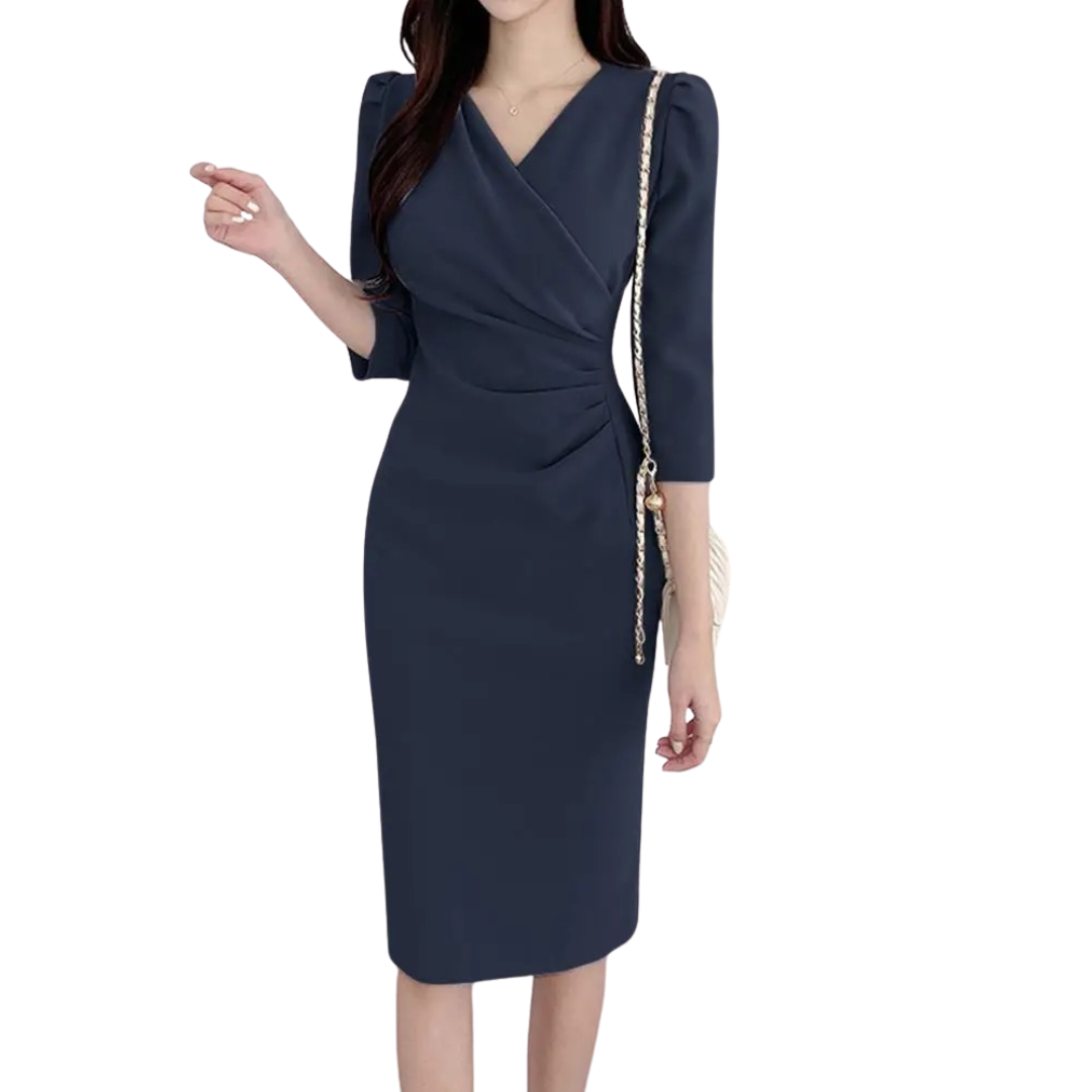 V-hals bodycon zomerjurk voor dames