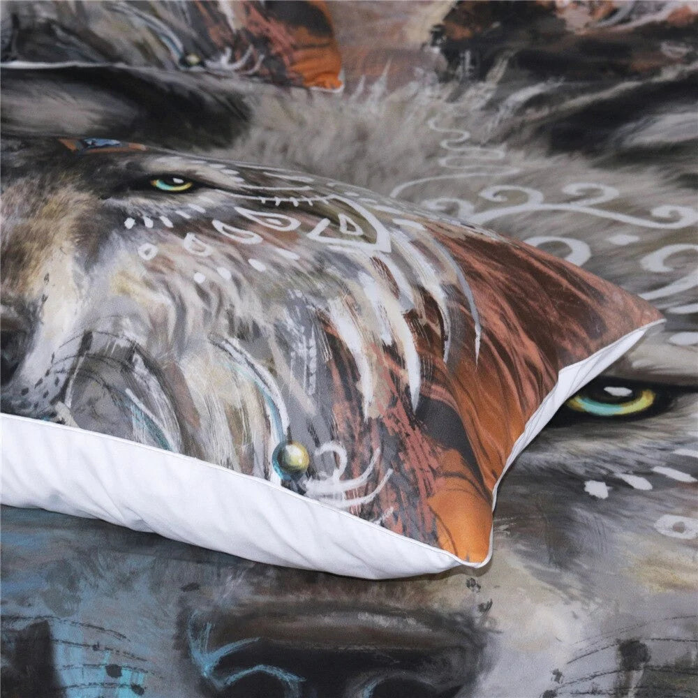 3D WOLF DEKBEDOVERTREK