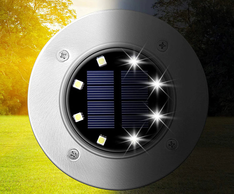 LED Schijflampen op zonne-energie