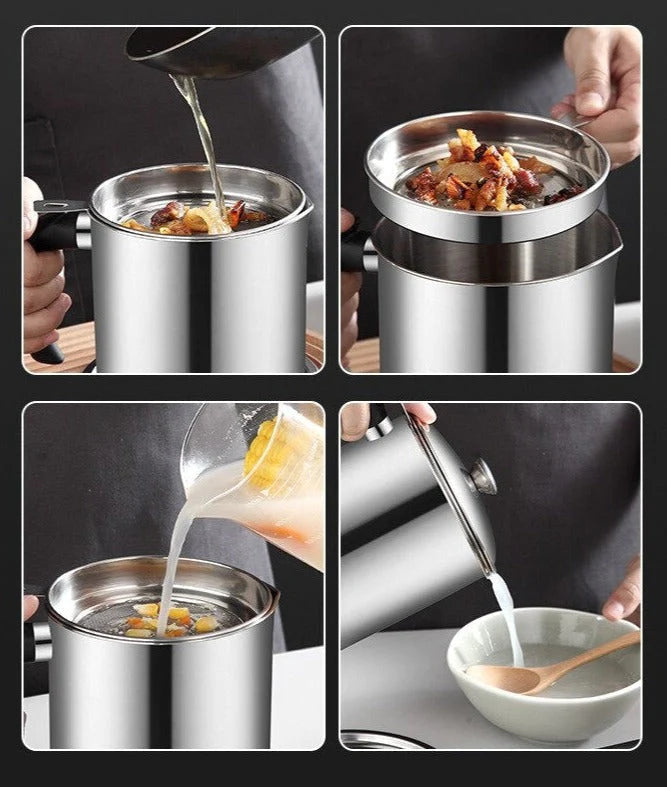 Oliefilterpot