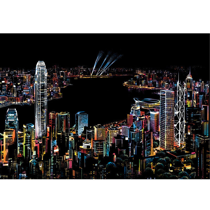 Scratch Schilder Set