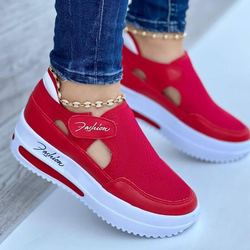 Vrouwen Ademende Mesh Sneakers