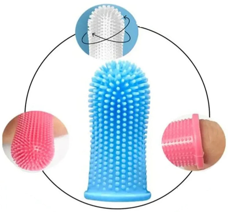 Silicone Huisdiertandenborstel