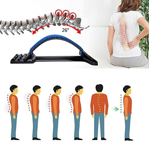 Magnetische Rugmassagestretcher