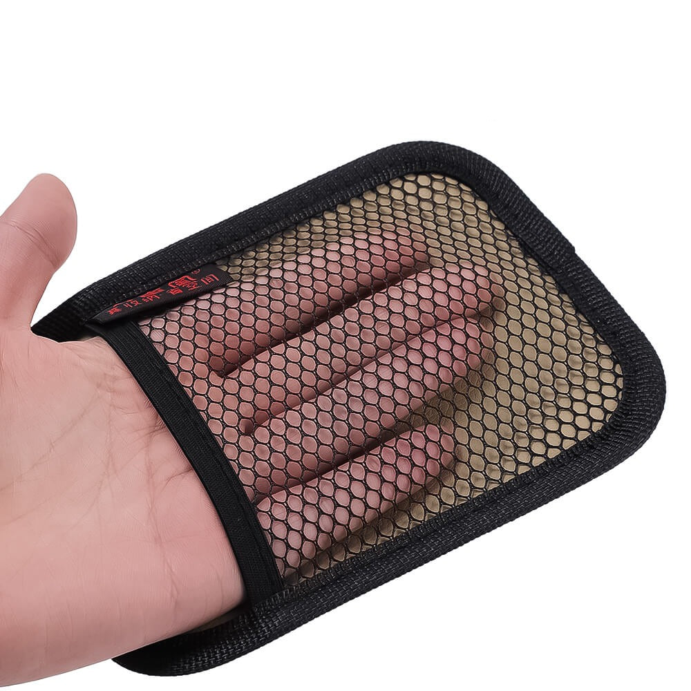 Leder Mesh Auto Organisator