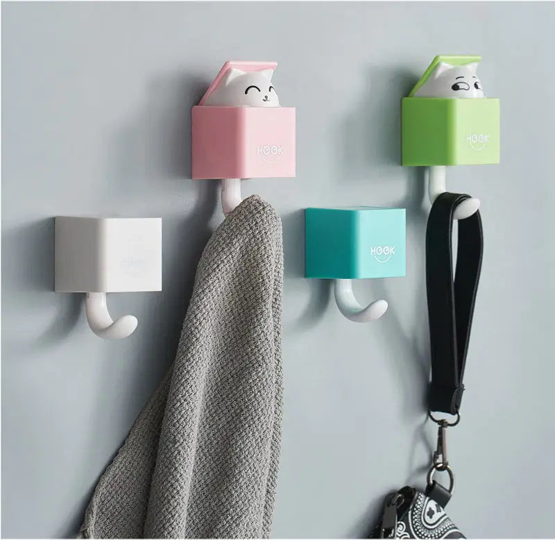 Peeking Cat Wall Hangende Haak