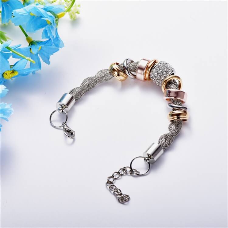 Verstrengelde Ring Accent Armband