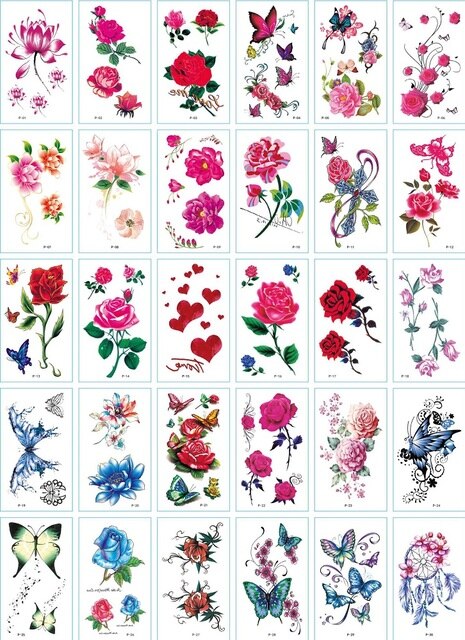3D Tatoeage Stickers