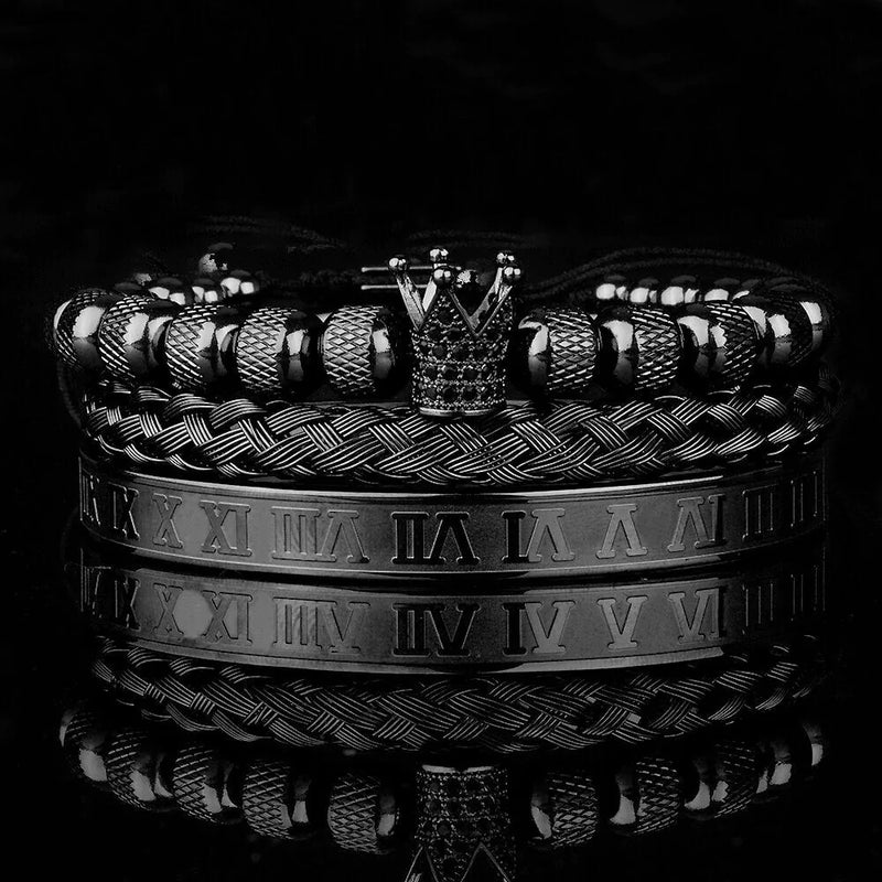 Luxe Kroon Armband Set