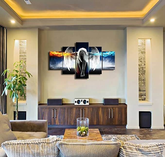 Engelen Muur Canvas