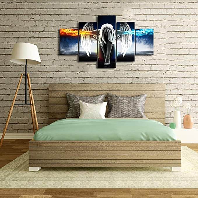 Engelen Muur Canvas