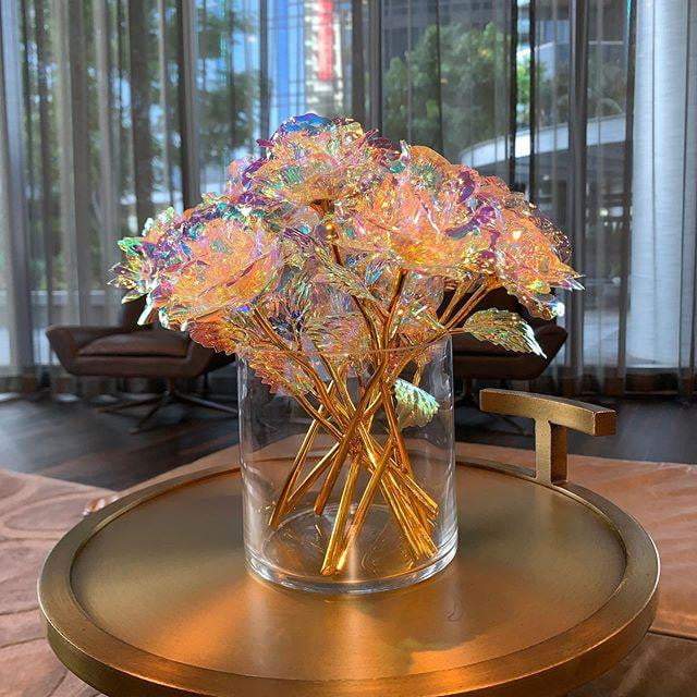Enchanti Galaxy LED Rose